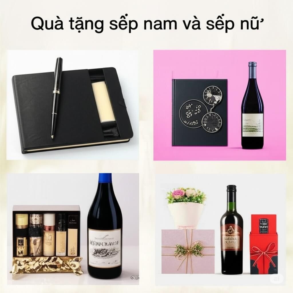 Quà tặng sếp nam và sếp nữ: Sự khác biệt cần lưu ý