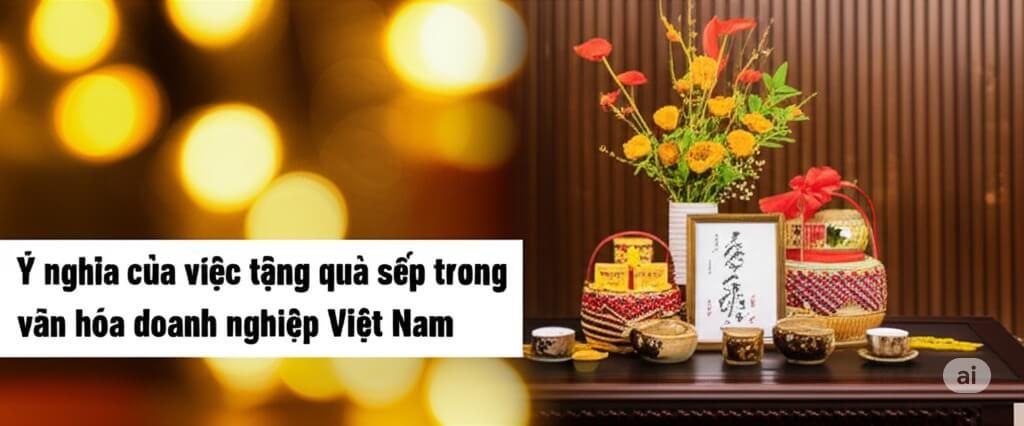 Ý nghĩa của việc tặng quà sếp trong văn hóa doanh nghiệp Việt Nam