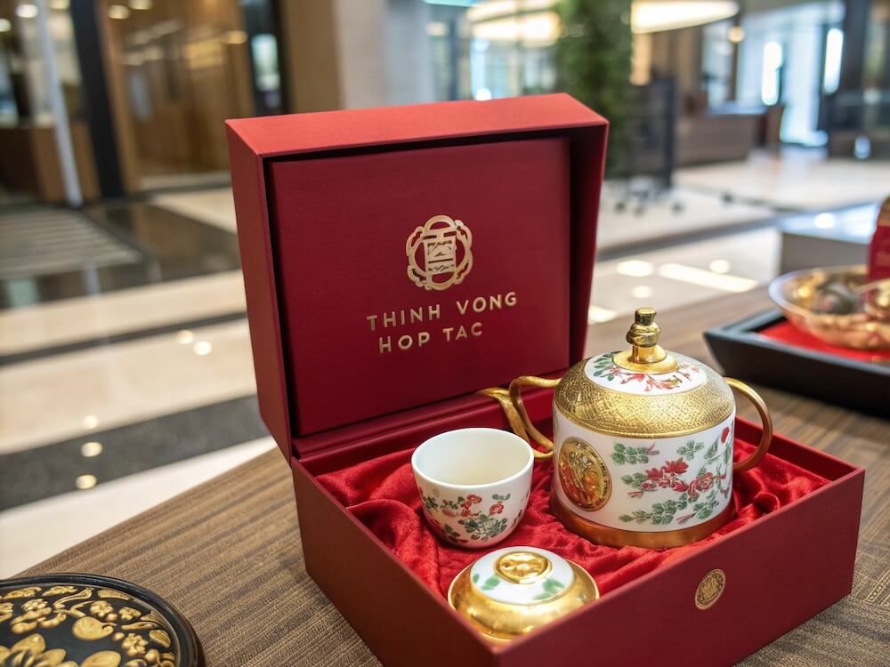 Quà Cho Đối Tác Trung Quốc – Nghệ Thuật Tôn Vinh Văn Hóa Và Quan Hệ Kinh Doanh