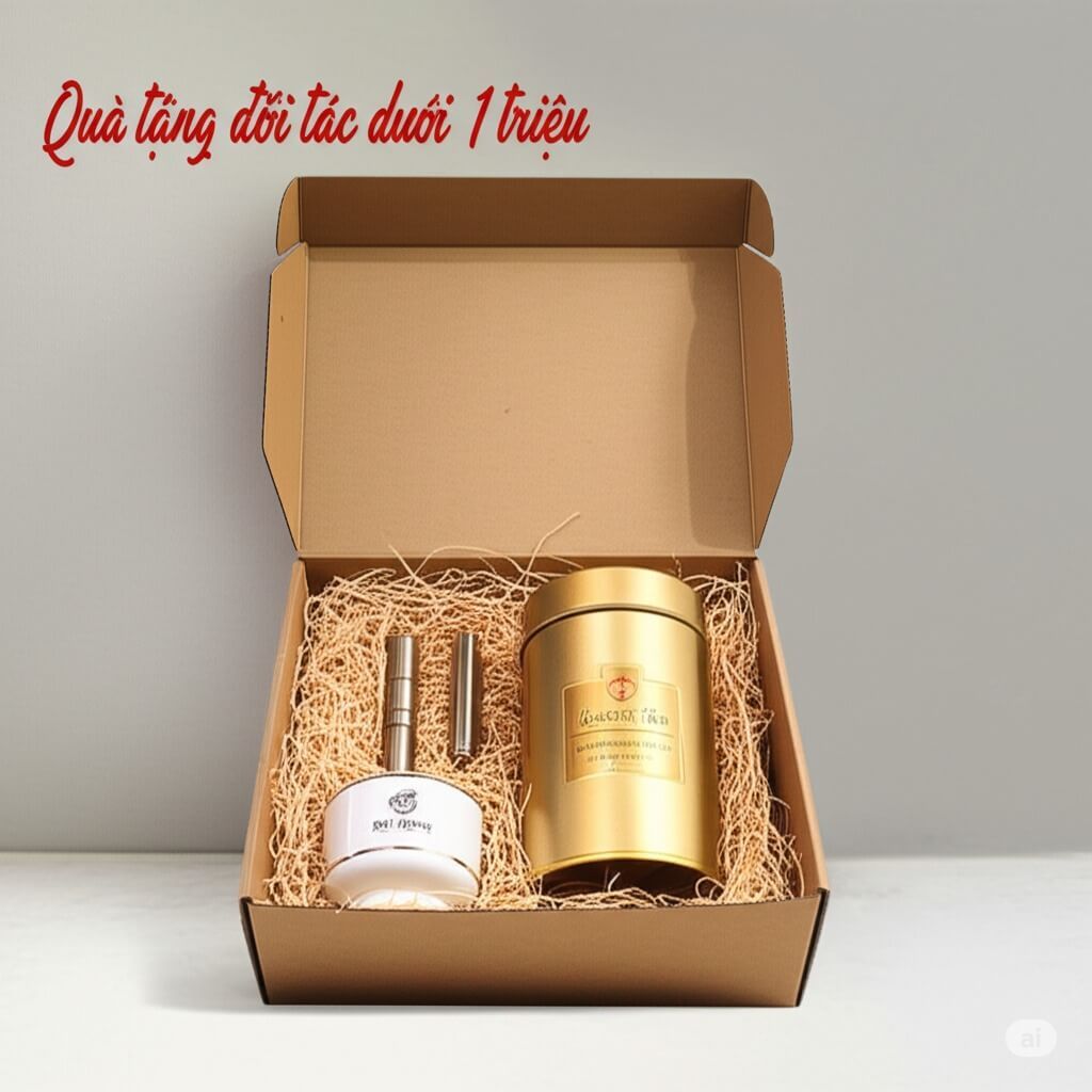 Quà tặng đối tác dưới 1 triệu - Gợi ý tặng phẩm tinh tế, hợp ngân sách cho doanh nghiệp