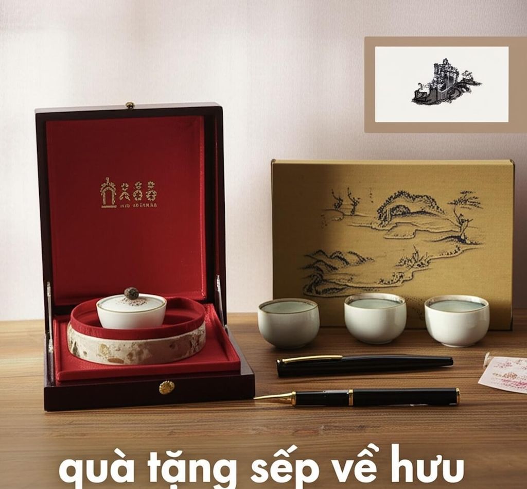Quà tặng sếp về hưu - Gợi ý tinh tế thể hiện lòng tri ân
