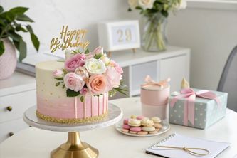 Bánh Sinh Nhật Tặng Sếp Nữ - Món Quà Tinh Tế Thể Hiện Sự Tôn Trọng