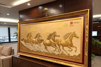 Tranh mã đáo thành công - Quà tặng sếp thăng tiến trong sự nghiệp