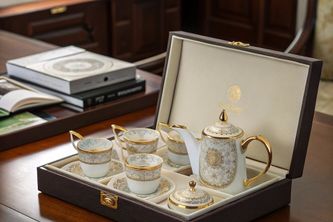Tặng sếp bộ ấm trà – Văn hóa tặng quà sâu sắc trong doanh nghiệp