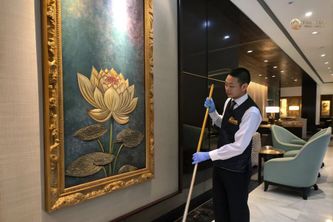 Bảo Hành Vàng 5 Năm, Bảo Dưỡng Trọn Đời - Chỉ Có Tại Tranh Hoa Sen Mạ Vàng 24K