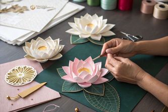 Bí mật nghệ thuật chế tác đồ thủ công hoa sen - Tác phẩm truyền cảm hứng!