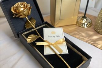 Hoa hồng mạ vàng 24K - Món quà tình yêu đẳng cấp và ý nghĩa