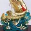 Tượng Cá Rồng Mạ Vàng 29 17 35cm