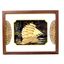 Tranh Thuyền Buồm Mạ Vàng 33x26cm — Biểu Tượng Phong Thủy & Quà Tặng Cao Cấp