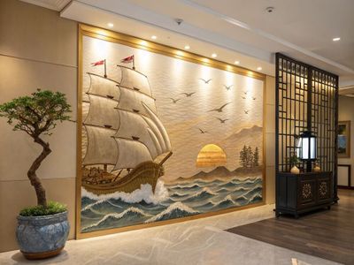 Ý Nghĩa Tranh Thuận Buồm Xuôi Gió Trong Phong Thủy