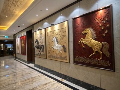 Chất liệu phổ biến của tranh mã đáo thành công