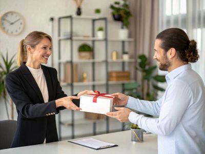 Lời Chúc Khi Tặng Quà Sếp - Mẫu Câu Hay & Ý Nghĩa