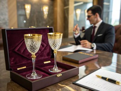 Ly Rượu Mạ Vàng: Vật Liệu, Kỹ Thuật Và Cách Chọn Đúng Cho Quà Tặng Đẳng Cấp