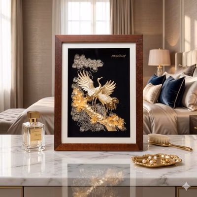 tranh-tung-hac-dien-nien-ma-vang-26-33.jpg Tác phẩm nghệ thuật kim hoàn Tranh Tùng Hạc Diên Niên mạ vàng - Quà tặng khách VIP sang trọng giúp tôn vinh vị thế và nâng tầm giá trị mối quan hệ ngoại giao.