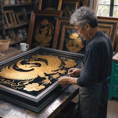 Hướng dẫn chọn khung cho tranh mạ vàng cao cấp chế tác thủ công từ vàng lá 24k - Giải pháp quà tặng sang trọng giúp tôn vinh vị thế, khẳng định đẳng cấp doanh nhân và thắt chặt mối quan hệ ngoại giao.