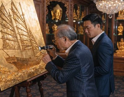 c&aacute;ch nhận biết tranh mạ v&agrave;ng thật giả