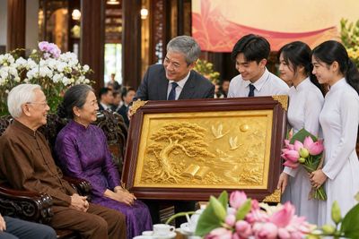 Tranh Mạ Vàng Tặng Thầy Cô