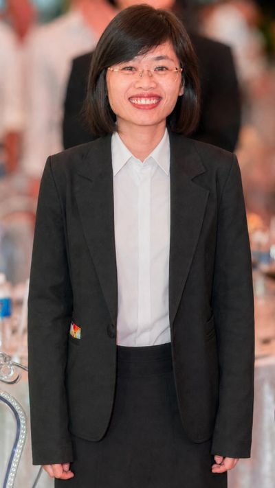 ảnh chân dung sếp Ms Hương