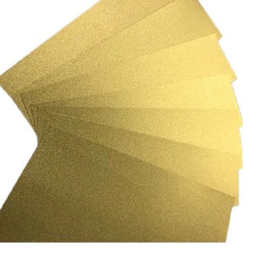 Tấm PET nhựa mạ vàng công nghệ PVD để làm tranh mạ vàng
