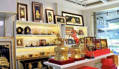 cửa hàng Quà Tặng Mạ Vàng Thắng Lợi