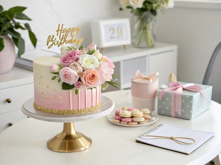 bánh sinh nhật tặng sếp nữ