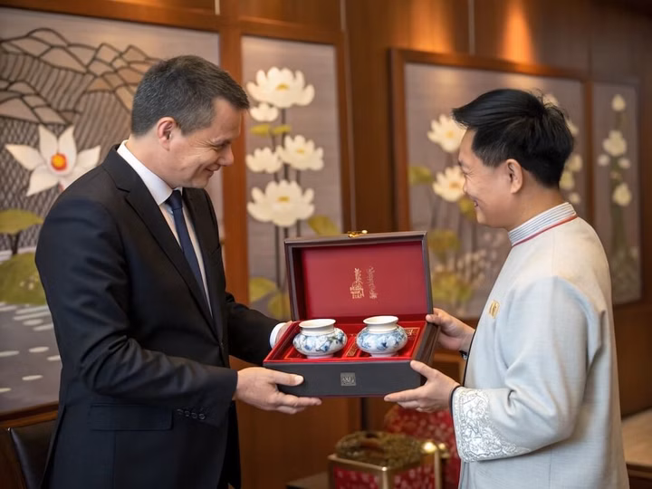 Quà tặng đối tác nước ngoài