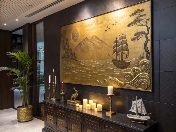 tranh thuận buồm xuôi gió hợp tuổi và mệnh nào
