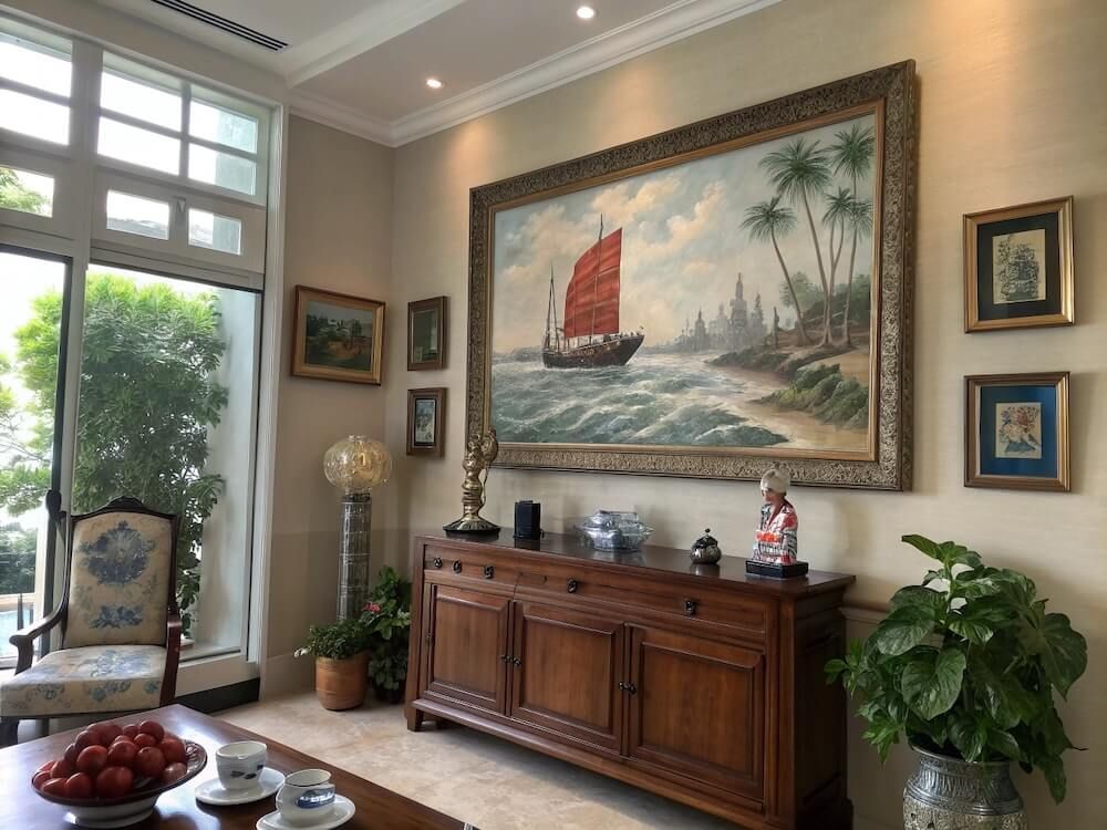 Cách Treo Tranh Thuận Buồm Xuôi Gió Chuẩn Phong Thủy Để Đón Tài Lộc
