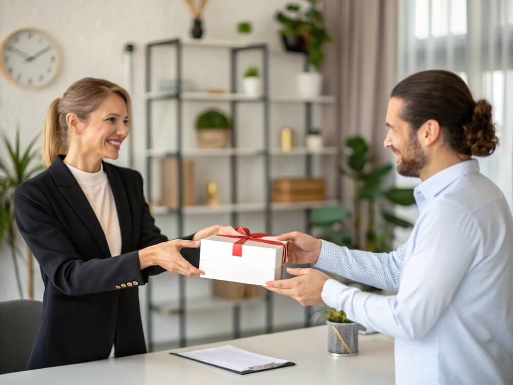 Lời Chúc Khi Tặng Quà Sếp - Mẫu Câu Hay & Ý Nghĩa