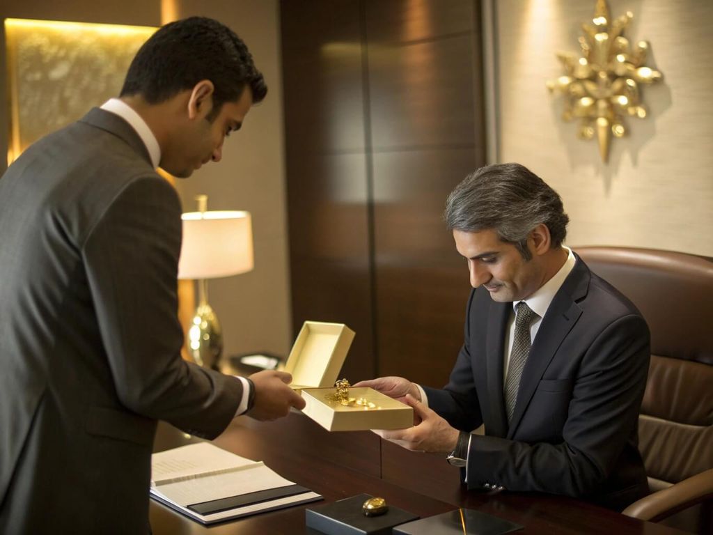 Quà Tặng Mạ Vàng Cho Sếp Khó Tính