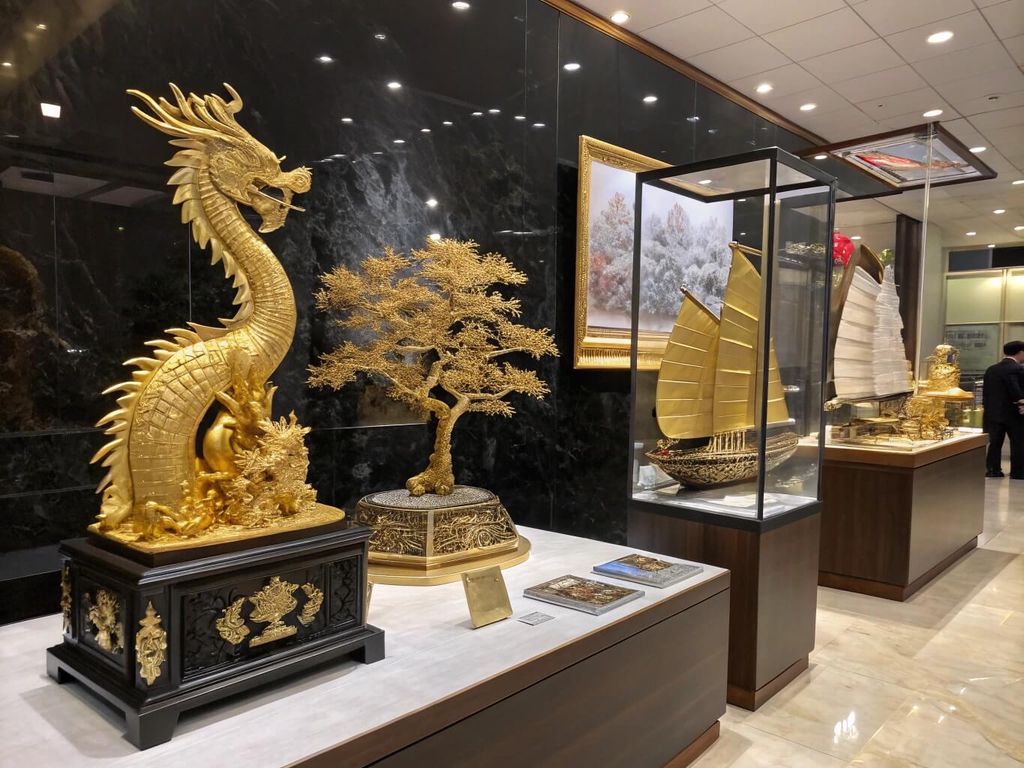 Quà Tặng Sếp Mạ Vàng Trên 10 Triệu