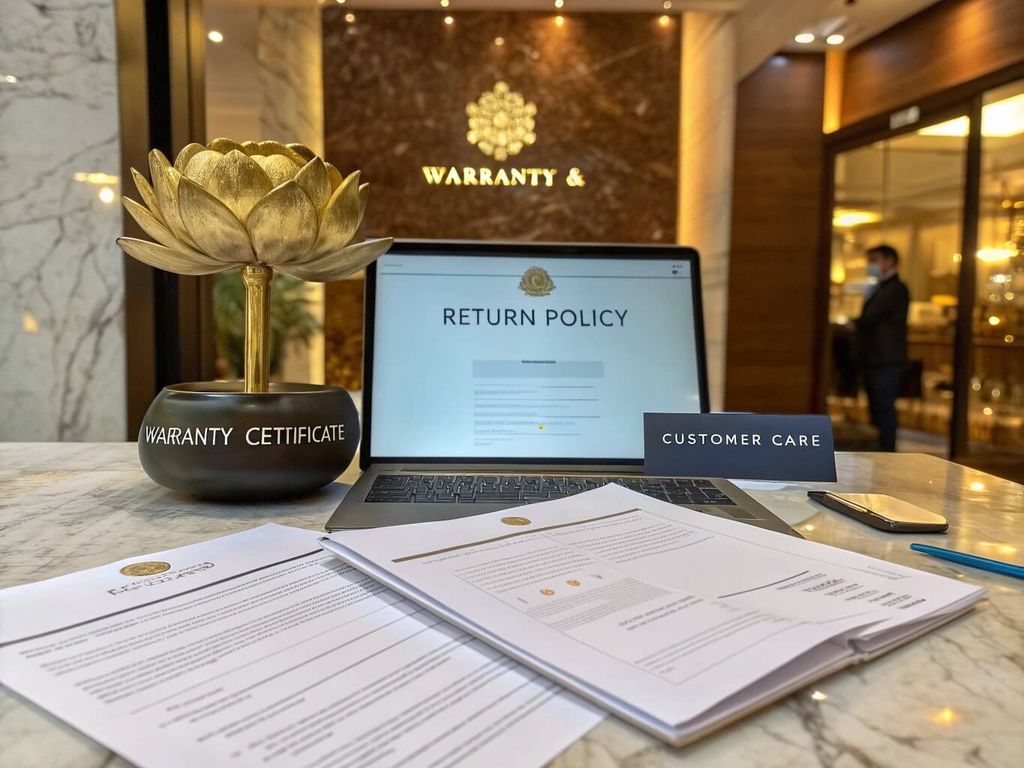 Chính Sách Bảo Hành - Đổi Trả Khi Mua Quà Tặng Mạ Vàng