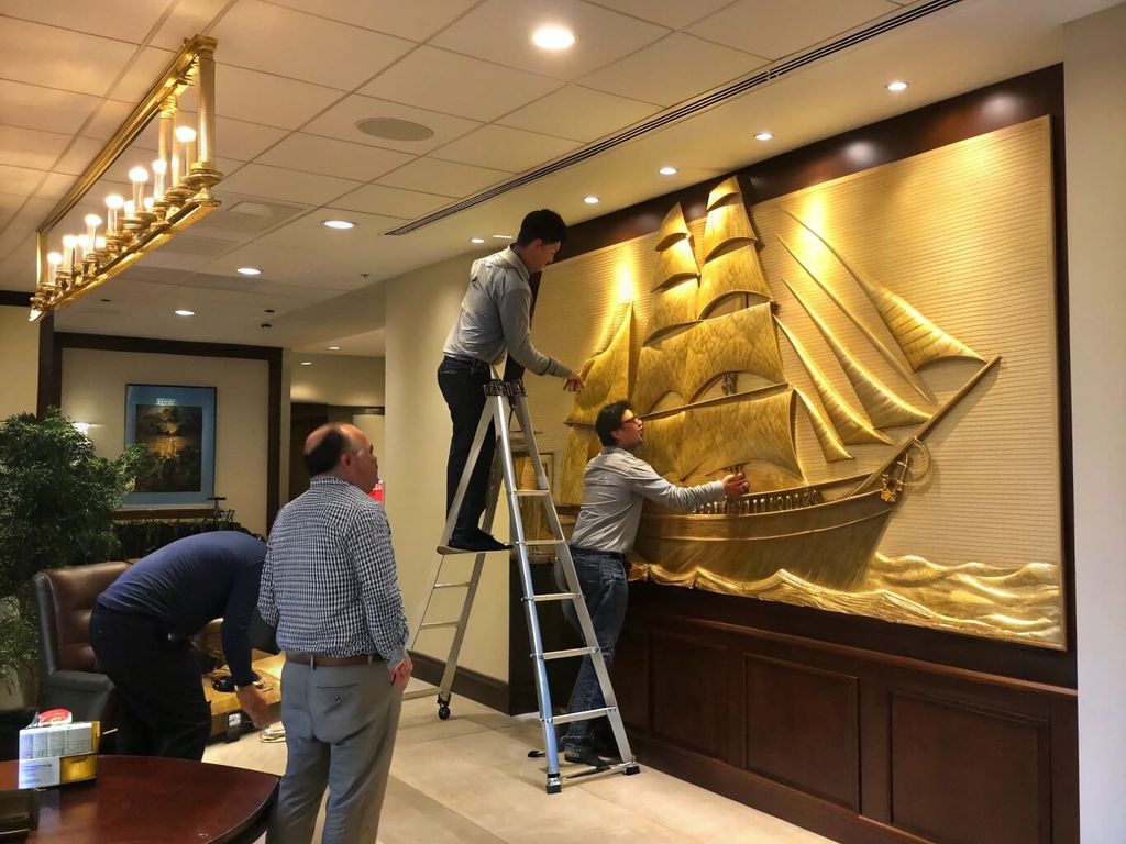 Hướng Dẫn Đo Chọn Kích Thước Tranh Tượng Mạ Vàng