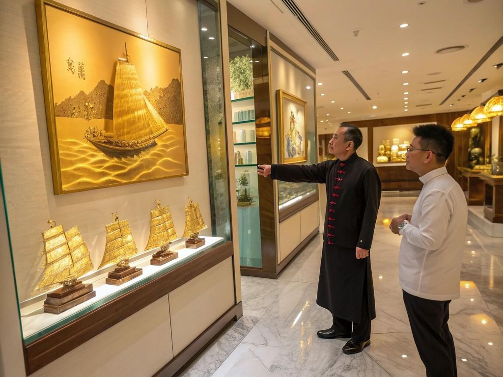 Tranh Thuyền Buồm Mạ Vàng Hợp Mệnh Nào? Hướng Dẫn Chi Tiết