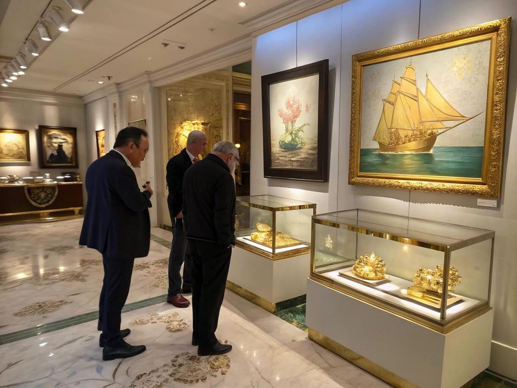 Giá Trị Nghệ Thuật Và Sưu Tầm Của Tranh Mạ Vàng