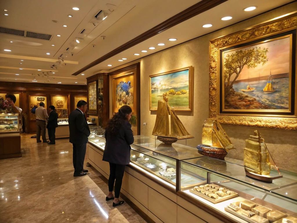 So Sánh Tranh Mạ Vàng Với Tranh Đồng, Sơn Dầu Và Dát Vàng